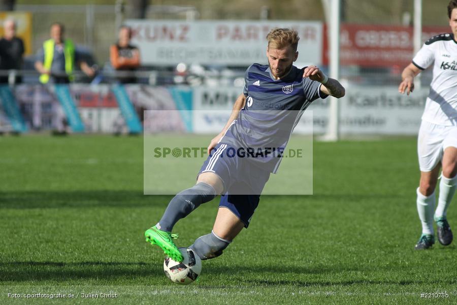 Steven Bartels, 14.04.2018, Landesliga Nordwest, TuS Feuchtwangen, TSV Karlburg - Bild-ID: 2210736