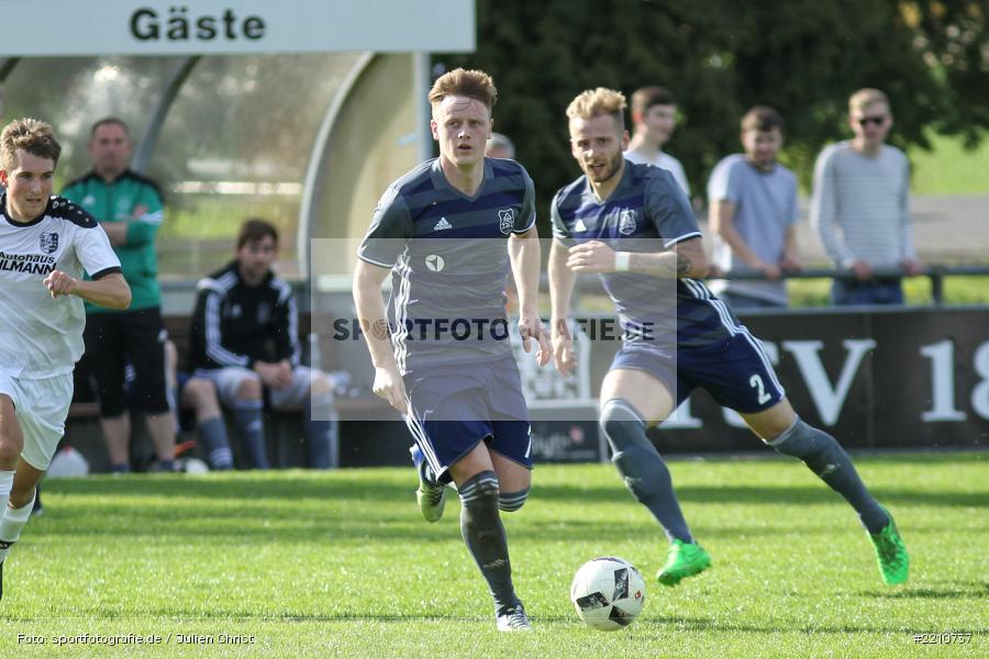 Fabian Biegler, 14.04.2018, Landesliga Nordwest, TuS Feuchtwangen, TSV Karlburg - Bild-ID: 2210737