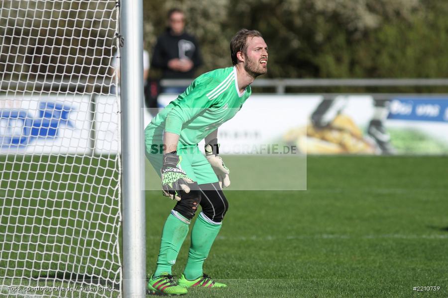 Philipp Deeg, 14.04.2018, Landesliga Nordwest, TuS Feuchtwangen, TSV Karlburg - Bild-ID: 2210739