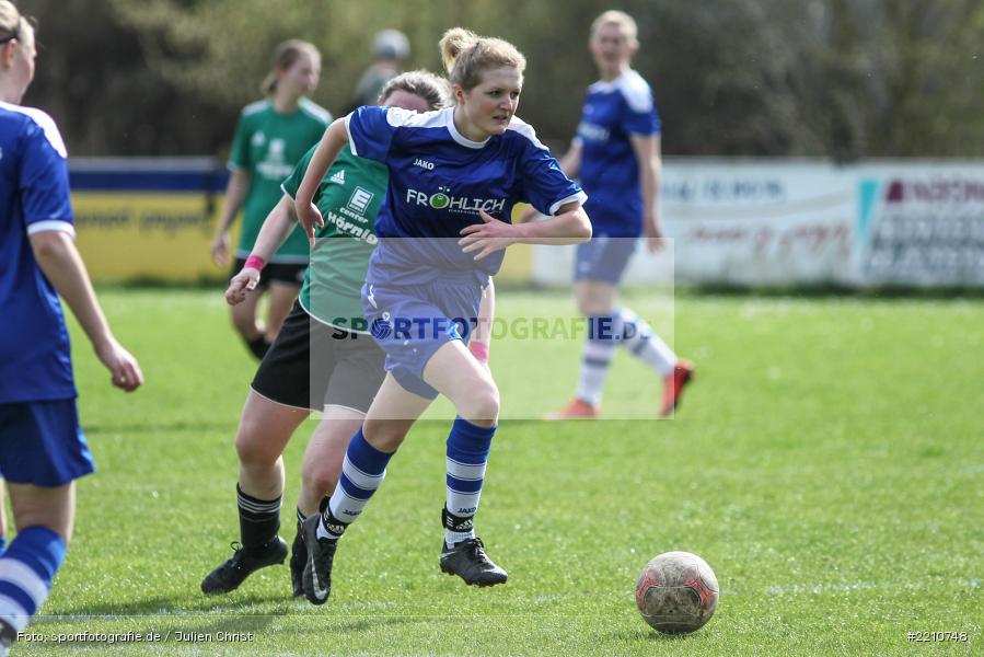 Katharina Heinz, 14.04.2018, Kreisliga Frauen, MSV Modlos, FV Karlstadt - Bild-ID: 2210748
