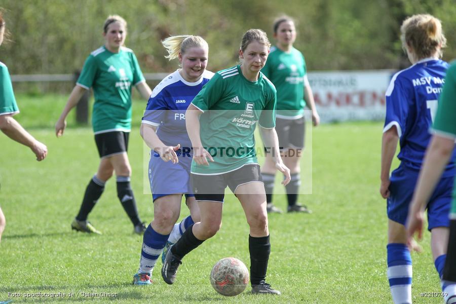 Vivien Reusch, 14.04.2018, Kreisliga Frauen, MSV Modlos, FV Karlstadt - Bild-ID: 2210749