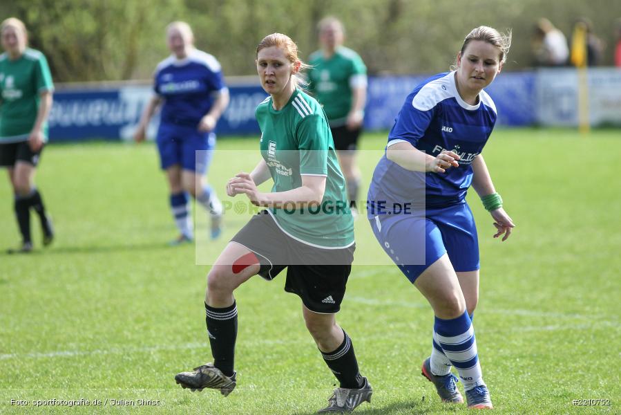 Isabell Fröhlich, Pia Gehrsitz, 14.04.2018, Kreisliga Frauen, MSV Modlos, FV Karlstadt - Bild-ID: 2210752 Isabell Fröhlich, Pia Gehrsitz, 14.04.2018, Kreisliga Frauen, MSV Modlos, FV Karlstadt - Bild-ID: 2210752