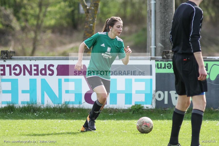 Franziska Hartmann, 14.04.2018, Kreisliga Frauen, MSV Modlos, FV Karlstadt - Bild-ID: 2210765