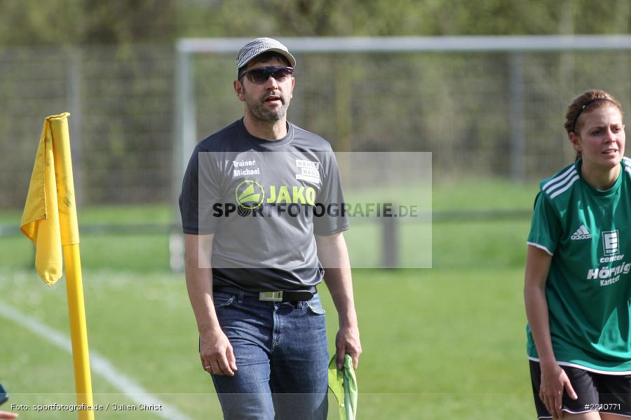 Michael Klaus, 14.04.2018, Kreisliga Frauen, MSV Modlos, FV Karlstadt - Bild-ID: 2210771
