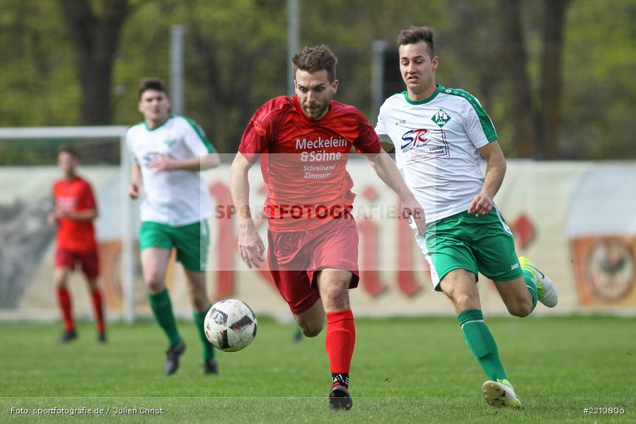 Michael Winkler, Ulli Bieber, 15.04.2018, Bezirksliga West, TSV Uettingen, FV Karlstadt - Bild-ID: 2210806 Michael Winkler, Ulli Bieber, 15.04.2018, Bezirksliga West, TSV Uettingen, FV Karlstadt - Bild-ID: 2210806