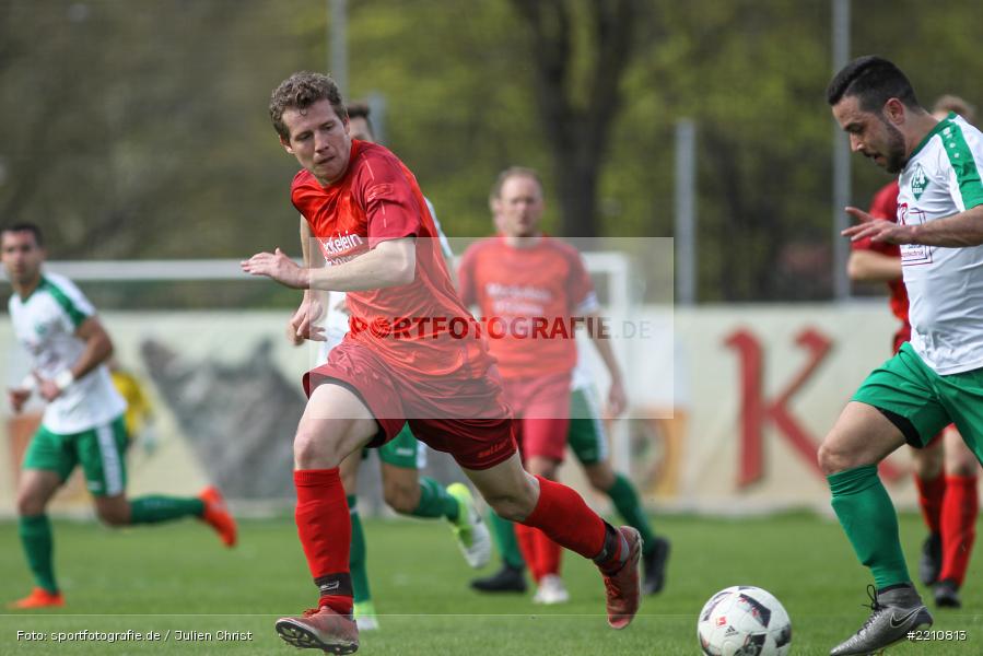 Kevin Ille, 15.04.2018, Bezirksliga West, TSV Uettingen, FV Karlstadt - Bild-ID: 2210813 Kevin Ille, 15.04.2018, Bezirksliga West, TSV Uettingen, FV Karlstadt - Bild-ID: 2210813