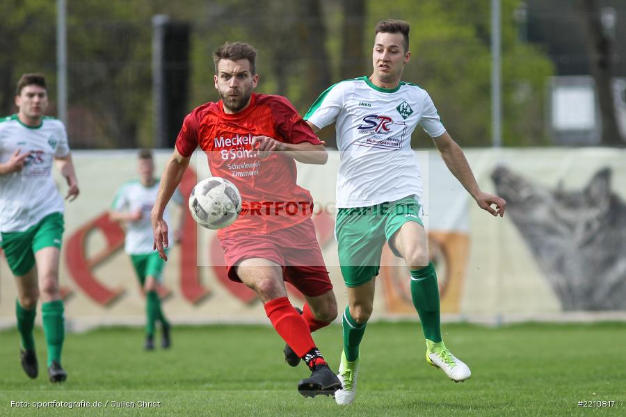 Michael Winkler, Ulli Bieber, 15.04.2018, Bezirksliga West, TSV Uettingen, FV Karlstadt - Bild-ID: 2210817 Michael Winkler, Ulli Bieber, 15.04.2018, Bezirksliga West, TSV Uettingen, FV Karlstadt - Bild-ID: 2210817
