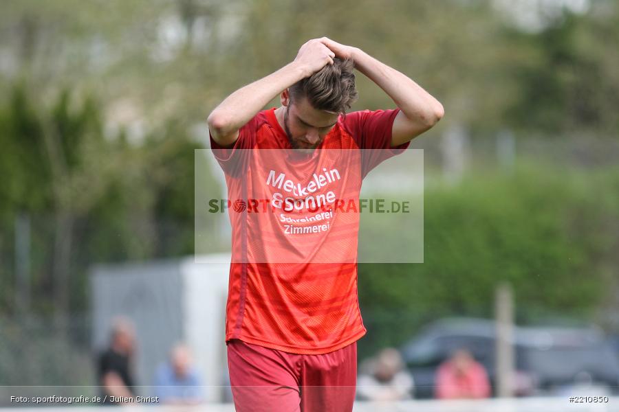Kai Schlessmann, 15.04.2018, Bezirksliga West, TSV Uettingen, FV Karlstadt - Bild-ID: 2210850