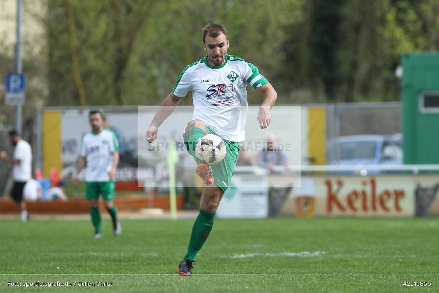 Benjamin Eichelmann, 15.04.2018, Bezirksliga West, TSV Uettingen, FV Karlstadt - Bild-ID: 2210856 Benjamin Eichelmann, 15.04.2018, Bezirksliga West, TSV Uettingen, FV Karlstadt - Bild-ID: 2210856