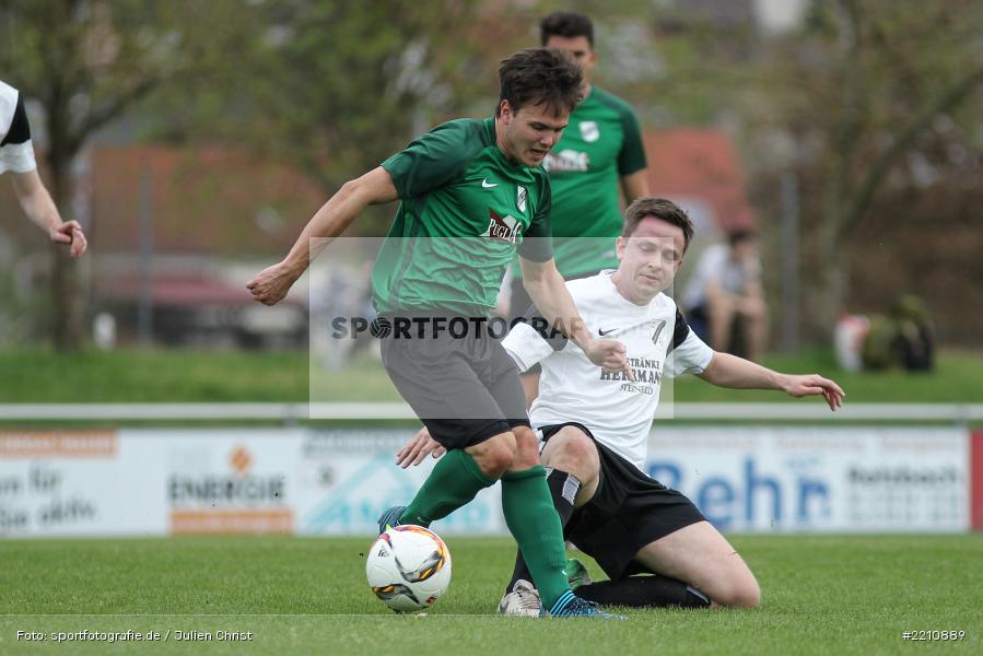 Andreas Köhler, Mike Aull, 15.04.2018, Kreisliga Würzburg, FV Steinfeld / Hausen-Rohrbach, TSV Retzbach - Bild-ID: 2210889 Andreas Köhler, Mike Aull, 15.04.2018, Kreisliga Würzburg, FV Steinfeld / Hausen-Rohrbach, TSV Retzbach - Bild-ID: 2210889