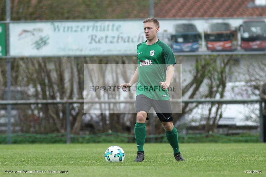 Lukas Gößwein, 15.04.2018, Kreisliga Würzburg, FV Steinfeld / Hausen-Rohrbach, TSV Retzbach - Bild-ID: 2210903 Lukas Gößwein, 15.04.2018, Kreisliga Würzburg, FV Steinfeld / Hausen-Rohrbach, TSV Retzbach - Bild-ID: 2210903