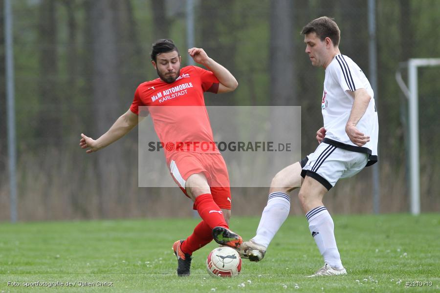 Koray Ulusoy, Jan Ullrich, 15.04.2018, Kreisklasse Würzburg, SV-DJK Wombach, FV Fatihspor Karlstadt - Bild-ID: 2210910