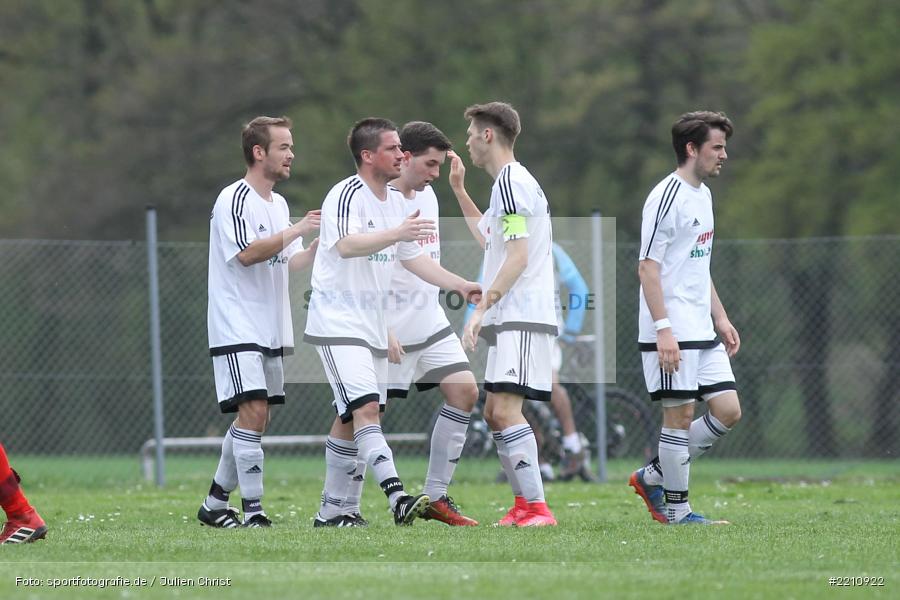 Johannes Beck, Niklas Heilig, 15.04.2018, Kreisklasse Würzburg, SV-DJK Wombach, FV Fatihspor Karlstadt - Bild-ID: 2210922