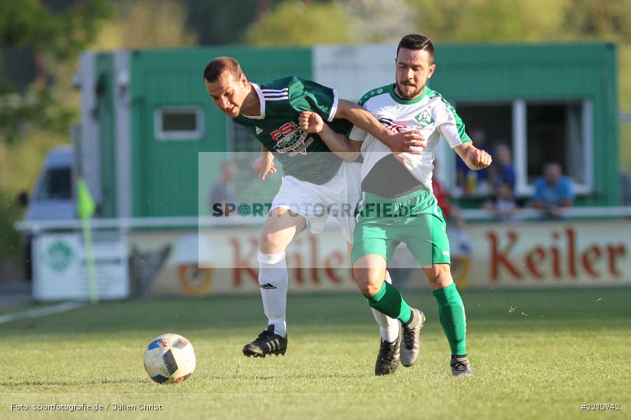 Abdurrahman Marangoz, Lucas Wirzberger, 18.04.2018, Bezirksliga West, TSV Neuhütten-Wiesthal, FV Karlstadt - Bild-ID: 2210942 Abdurrahman Marangoz, Lucas Wirzberger, 18.04.2018, Bezirksliga West, TSV Neuhütten-Wiesthal, FV Karlstadt - Bild-ID: 2210942