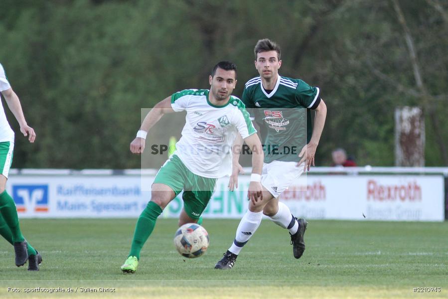 Johan Brahimi, 18.04.2018, Bezirksliga West, TSV Neuhütten-Wiesthal, FV Karlstadt - Bild-ID: 2210943