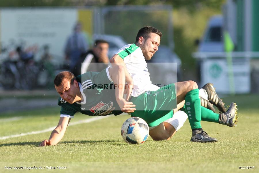 Abdurrahman Marangoz, Lucas Wirzberger, 18.04.2018, Bezirksliga West, TSV Neuhütten-Wiesthal, FV Karlstadt - Bild-ID: 2210947