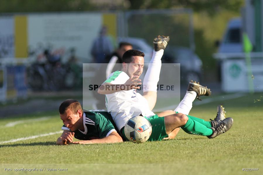 Lucas Wirzberger, Abdurrahman Marangoz, 18.04.2018, Bezirksliga West, TSV Neuhütten-Wiesthal, FV Karlstadt - Bild-ID: 2210949
