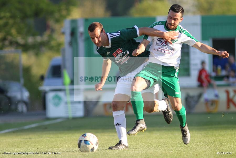 Lucas Wirzberger, Abdurrahman Marangoz, 18.04.2018, Bezirksliga West, TSV Neuhütten-Wiesthal, FV Karlstadt - Bild-ID: 2210956