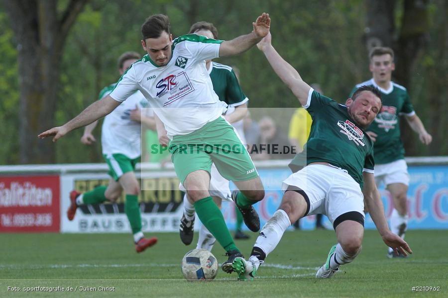 Christian Kunkel, Dominik Höfling, 18.04.2018, Bezirksliga West, TSV Neuhütten-Wiesthal, FV Karlstadt - Bild-ID: 2210962 Christian Kunkel, Dominik Höfling, 18.04.2018, Bezirksliga West, TSV Neuhütten-Wiesthal, FV Karlstadt - Bild-ID: 2210962