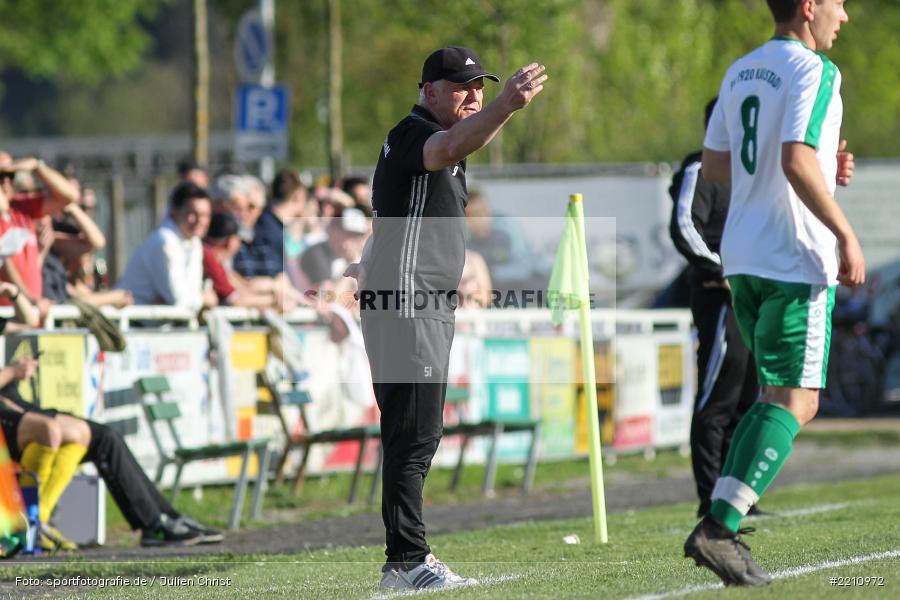Siegbert Sternheimer, 18.04.2018, Bezirksliga West, TSV Neuhütten-Wiesthal, FV Karlstadt - Bild-ID: 2210972 Siegbert Sternheimer, 18.04.2018, Bezirksliga West, TSV Neuhütten-Wiesthal, FV Karlstadt - Bild-ID: 2210972