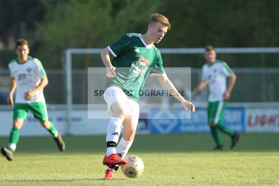 Dominik Kunkel, 18.04.2018, Bezirksliga West, TSV Neuhütten-Wiesthal, FV Karlstadt - Bild-ID: 2210996