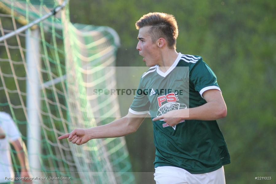 Alexander Kunkel, 18.04.2018, Bezirksliga West, TSV Neuhütten-Wiesthal, FV Karlstadt - Bild-ID: 2211023
