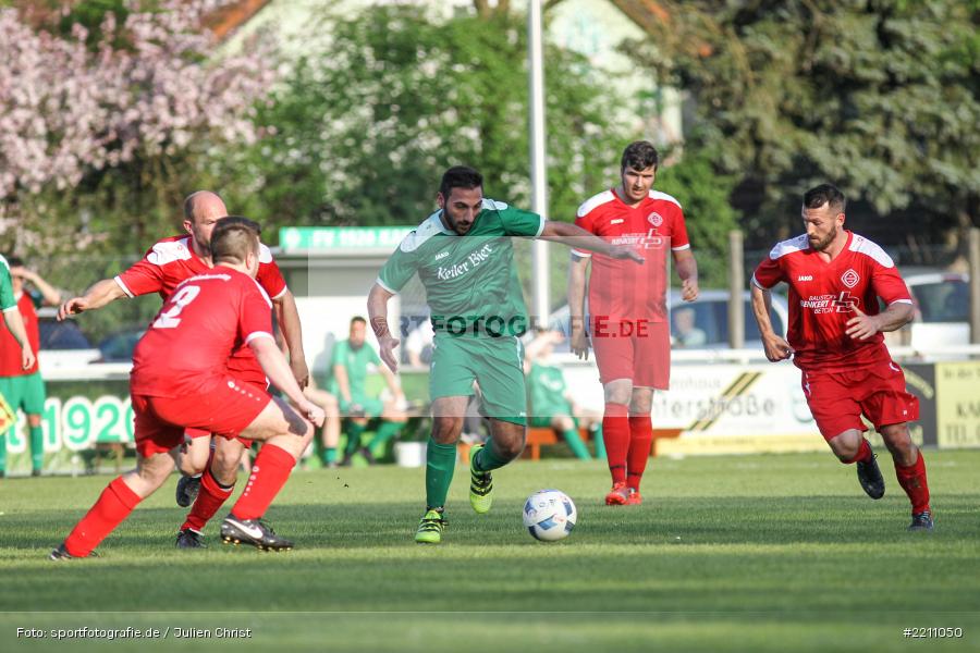 Florian Neubauer, Murat Cebi, A-Klasse Würzburg, 20.04.2018, TSV Güntersleben II, FV Karlstadt II - Bild-ID: 2211050