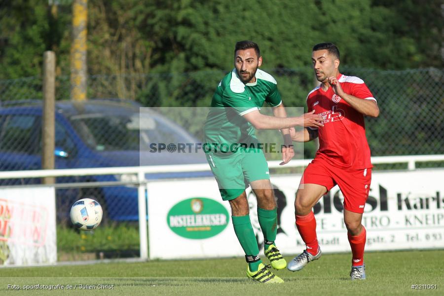 Murat Cebi, Kamjar Kiaieha, A-Klasse Würzburg, 20.04.2018, TSV Güntersleben II, FV Karlstadt II - Bild-ID: 2211051