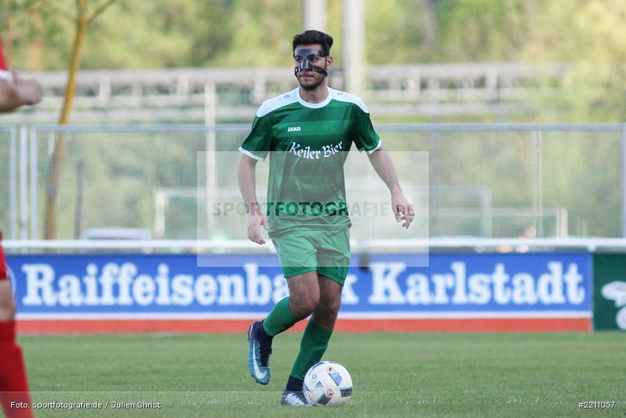 Serkan Serbetcioglu, A-Klasse Würzburg, 20.04.2018, TSV Güntersleben II, FV Karlstadt II - Bild-ID: 2211057