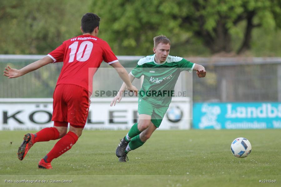 Simon Landsfried, A-Klasse Würzburg, 20.04.2018, TSV Güntersleben II, FV Karlstadt II - Bild-ID: 2211069