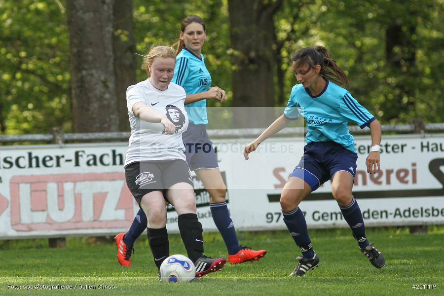 Alina Hemmerich, Eva Jakob, Bezirksoberliga Frauen, 21.04.2018, FVgg Kickers Aschaffenburg, SpVgg Adelsberg - Bild-ID: 2211119