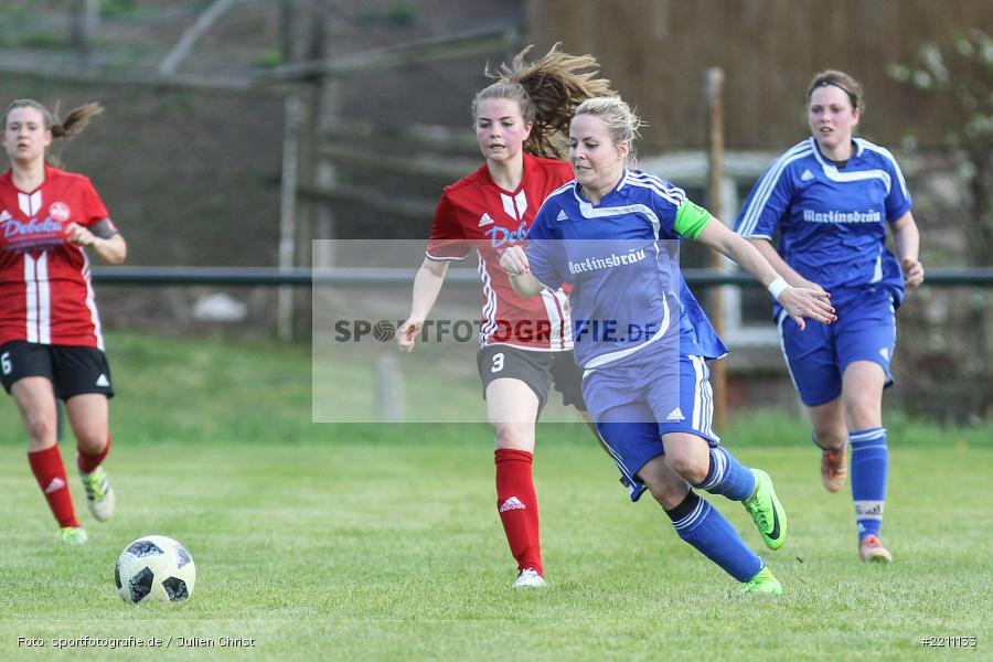 Marie Theres Franz, Jasmin Ittner, 21.04.2018, Landesliga Nordwest Frauen, 1. FC Nürnberg II, FC Karsbach - Bild-ID: 2211133 Marie Theres Franz, Jasmin Ittner, 21.04.2018, Landesliga Nordwest Frauen, 1. FC Nürnberg II, FC Karsbach - Bild-ID: 2211133