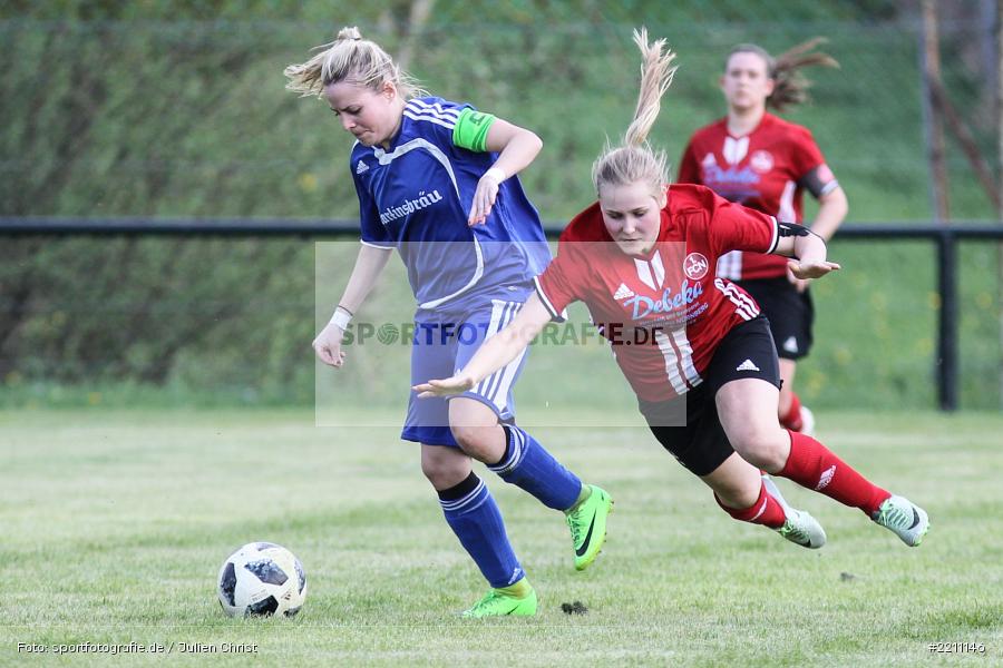 Patricia Schreml, Marie Theres Franz, 21.04.2018, Landesliga Nordwest Frauen, 1. FC Nürnberg II, FC Karsbach - Bild-ID: 2211146 Patricia Schreml, Marie Theres Franz, 21.04.2018, Landesliga Nordwest Frauen, 1. FC Nürnberg II, FC Karsbach - Bild-ID: 2211146