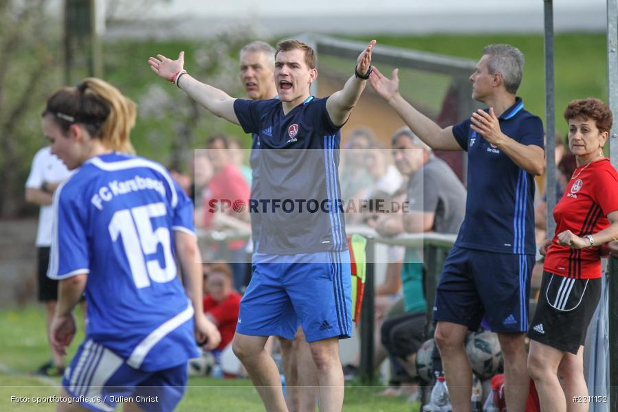 Marcel Schmitz, 21.04.2018, Landesliga Nordwest Frauen, 1. FC Nürnberg II, FC Karsbach - Bild-ID: 2211152 Marcel Schmitz, 21.04.2018, Landesliga Nordwest Frauen, 1. FC Nürnberg II, FC Karsbach - Bild-ID: 2211152