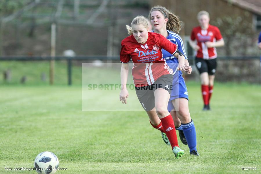 Pauline Kleinhenz, Patricia Schreml, 21.04.2018, Landesliga Nordwest Frauen, 1. FC Nürnberg II, FC Karsbach - Bild-ID: 2211154 Pauline Kleinhenz, Patricia Schreml, 21.04.2018, Landesliga Nordwest Frauen, 1. FC Nürnberg II, FC Karsbach - Bild-ID: 2211154