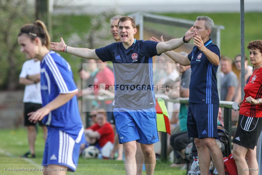 Marcel Schmitz, 21.04.2018, Landesliga Nordwest Frauen, 1. FC Nürnberg II, FC Karsbach - Bild-ID: 2211161 Marcel Schmitz, 21.04.2018, Landesliga Nordwest Frauen, 1. FC Nürnberg II, FC Karsbach - Bild-ID: 2211161