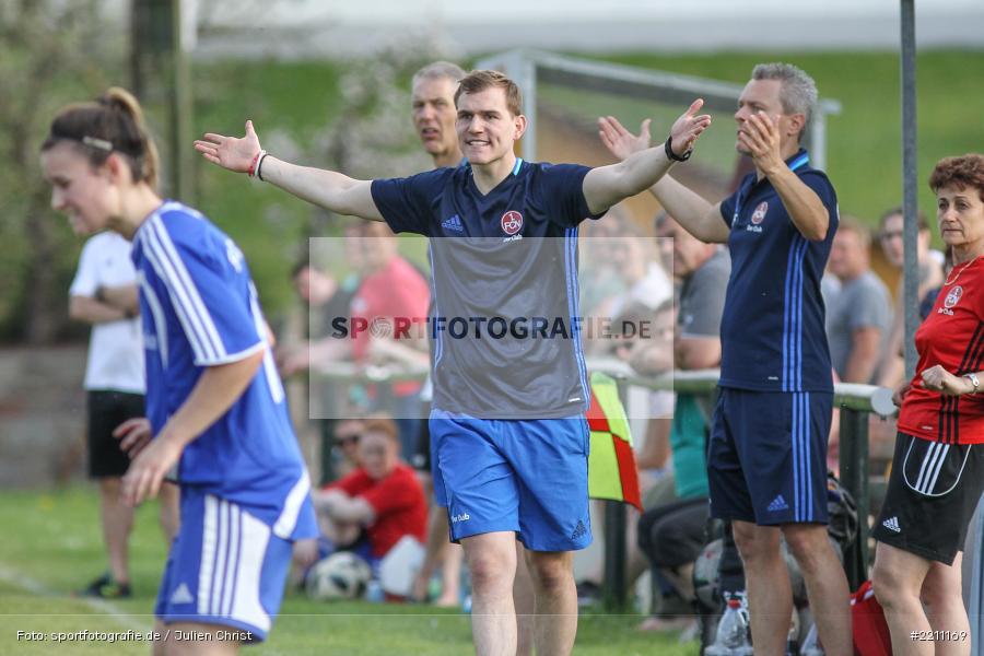 Marcel Schmitz, 21.04.2018, Landesliga Nordwest Frauen, 1. FC Nürnberg II, FC Karsbach - Bild-ID: 2211169 Marcel Schmitz, 21.04.2018, Landesliga Nordwest Frauen, 1. FC Nürnberg II, FC Karsbach - Bild-ID: 2211169
