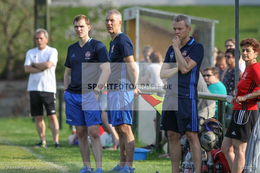 Marcel Schmitz, Volker Köhn, Thomas Flakus, 21.04.2018, Landesliga Nordwest Frauen, 1. FC Nürnberg II, FC Karsbach - Bild-ID: 2211170 Marcel Schmitz, Volker Köhn, Thomas Flakus, 21.04.2018, Landesliga Nordwest Frauen, 1. FC Nürnberg II, FC Karsbach - Bild-ID: 2211170