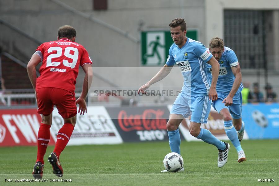 Sebastian Neumann, Marcus Mlynikowski, 21.04.2018, FLYERALARM Arena, 3. Liga, Chemnitzer FC, FC Würzburger Kickers - Bild-ID: 2211186 Sebastian Neumann, Marcus Mlynikowski, 21.04.2018, FLYERALARM Arena, 3. Liga, Chemnitzer FC, FC Würzburger Kickers - Bild-ID: 2211186