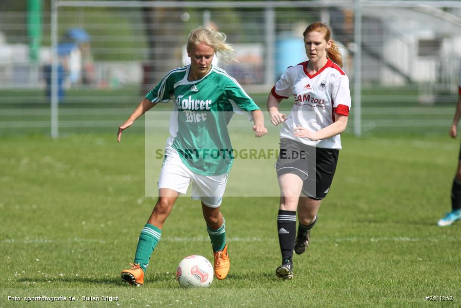 Pia Gehrsitz, Tamara Beeck, 22.04.2018, Kreisliga Frauen, (SG) FC Hammelburg / SpVgg Adelsberg 2, FV Karlstadt - Bild-ID: 2211262