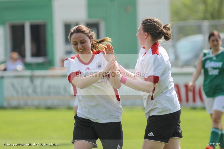 Ina Maisler, Lisa Steinbach, 22.04.2018, Kreisliga Frauen, (SG) FC Hammelburg / SpVgg Adelsberg 2, FV Karlstadt - Bild-ID: 2211273 Ina Maisler, Lisa Steinbach, 22.04.2018, Kreisliga Frauen, (SG) FC Hammelburg / SpVgg Adelsberg 2, FV Karlstadt - Bild-ID: 2211273