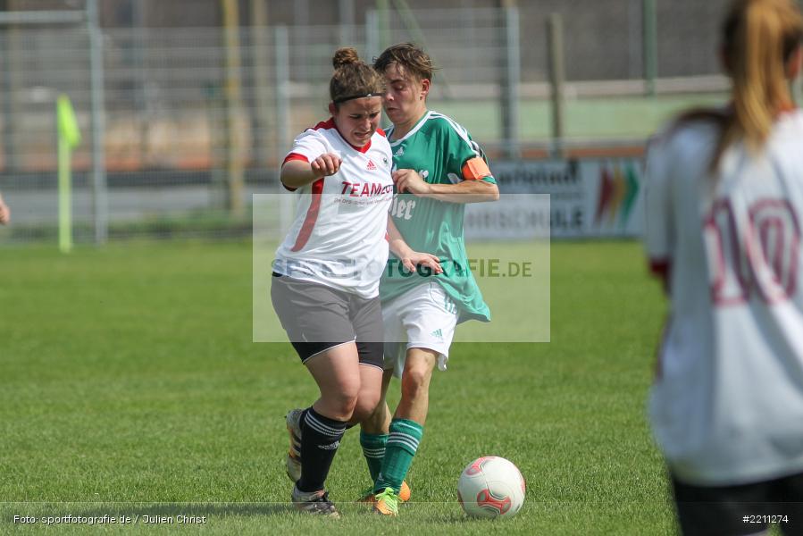 Ramona Michael, Michaela Straub, 22.04.2018, Kreisliga Frauen, (SG) FC Hammelburg / SpVgg Adelsberg 2, FV Karlstadt - Bild-ID: 2211274 Ramona Michael, Michaela Straub, 22.04.2018, Kreisliga Frauen, (SG) FC Hammelburg / SpVgg Adelsberg 2, FV Karlstadt - Bild-ID: 2211274