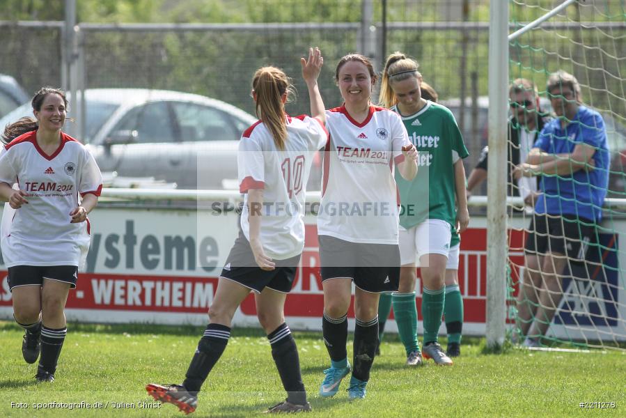 Judith Seitz, Ina Maisler, 22.04.2018, Kreisliga Frauen, (SG) FC Hammelburg / SpVgg Adelsberg 2, FV Karlstadt - Bild-ID: 2211278