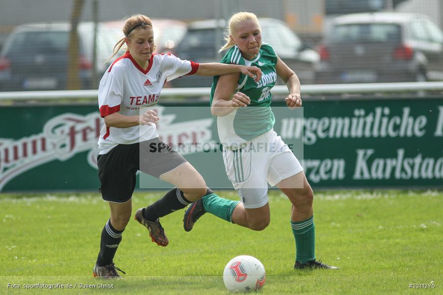 Talien König, Judith Seitz, 22.04.2018, Kreisliga Frauen, (SG) FC Hammelburg / SpVgg Adelsberg 2, FV Karlstadt - Bild-ID: 2211296