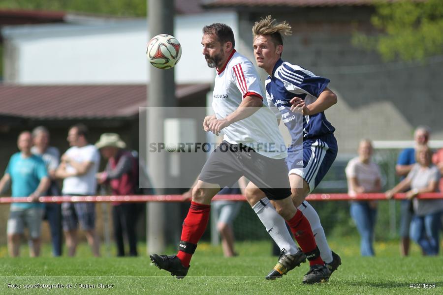 Philip Hans Sachs, Michael Siegmann, 22.04.2018, Kreisklasse Würzburg, SV Rieneck, SG Burgsinn - Bild-ID: 2211333