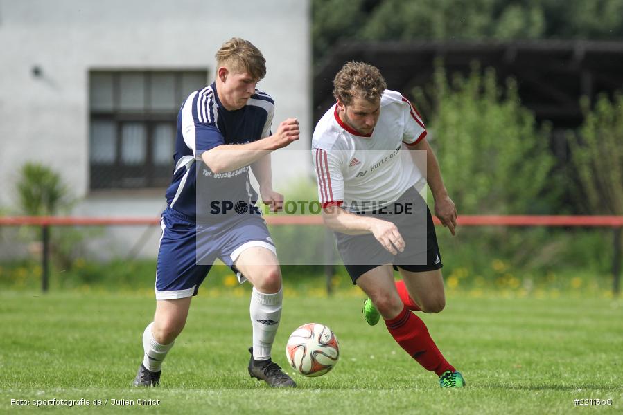 Benedikt Roth, Moritz Schüler, 22.04.2018, Kreisklasse Würzburg, SV Rieneck, SG Burgsinn - Bild-ID: 2211360