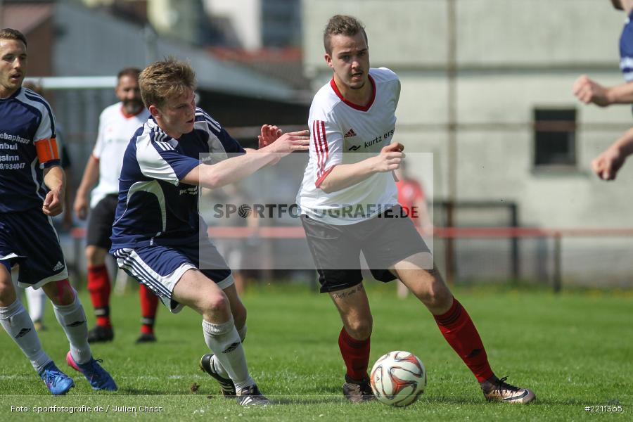 Luka Pernitschka, Luca Knöll, 22.04.2018, Kreisklasse Würzburg, SV Rieneck, SG Burgsinn - Bild-ID: 2211365 Luka Pernitschka, Luca Knöll, 22.04.2018, Kreisklasse Würzburg, SV Rieneck, SG Burgsinn - Bild-ID: 2211365
