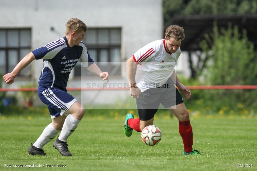 Moritz Schüler, Benedikt Roth, 22.04.2018, Kreisklasse Würzburg, SV Rieneck, SG Burgsinn - Bild-ID: 2211369