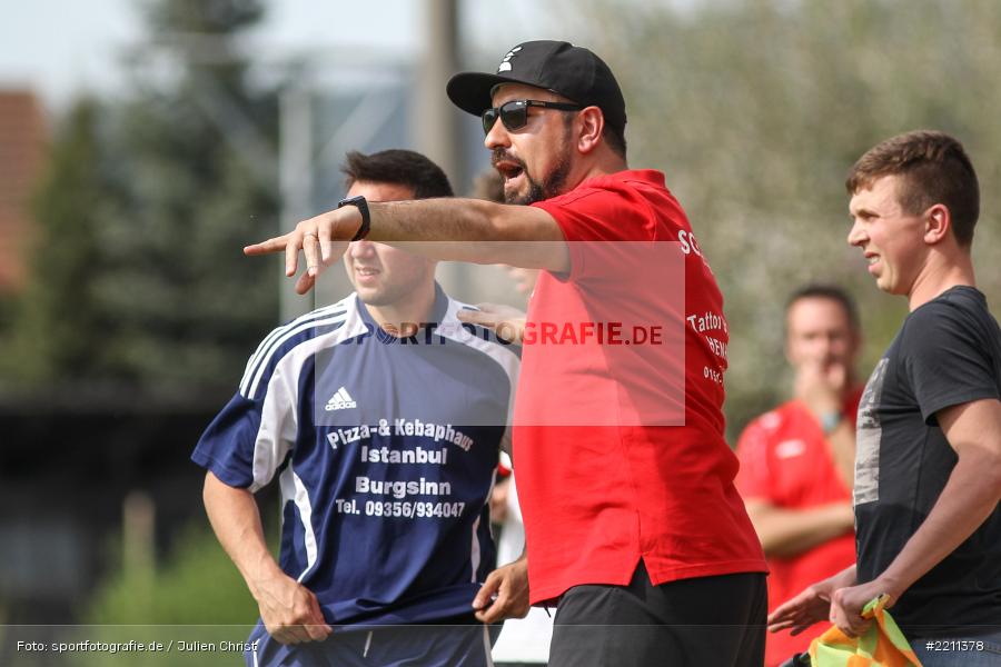 Gürsel Günes, 22.04.2018, Kreisklasse Würzburg, SV Rieneck, SG Burgsinn - Bild-ID: 2211378