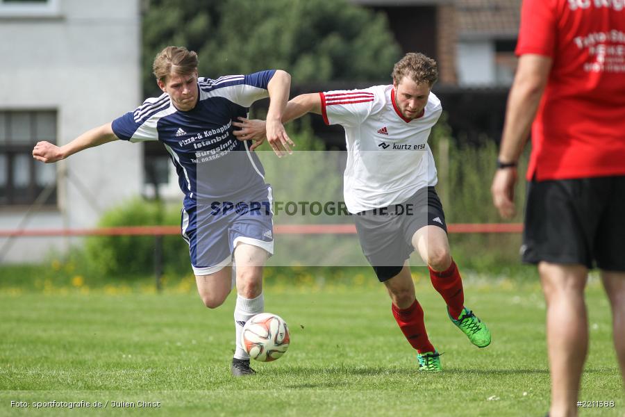 Moritz Schüler, Benedikt Roth, 22.04.2018, Kreisklasse Würzburg, SV Rieneck, SG Burgsinn - Bild-ID: 2211388